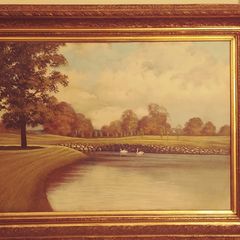 Beautiful original liam jones oil on canvas.