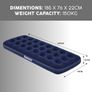 Bestway Single Airbed, Inflatable Air Mattress for One, Blow Up Camping Single Bed Image 5