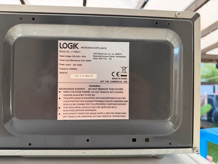 Microwave Good Working