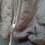 New jacket navy  hood zipped pockets Image 4