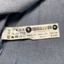 Massimo Dutti Indigo Shirt Mens Long Sleeve Shirt Size Medium Image 6