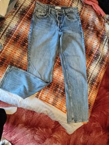 Zara Denim trousers size 12