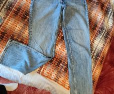 Zara Denim trousers size 12