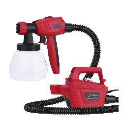 Meterk 800W Electric Spray Gun 1300ML Large Capacity High Power Paint Sprayer 3 Nozzle Sizes Adjustable Power Tools