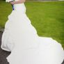 Mermaid style wedding dress Image 9