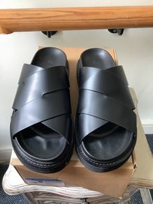Zara leather sandals, new, UK6, EU 40