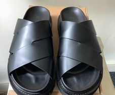 Zara leather sandals, new, UK6, EU 40