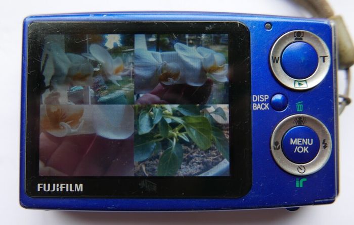 Fujifilm FinePix Z10fd 7.2 MP Digital Camera Blue - Working