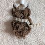 NEXT The Highland Cow Applique Fleece Throw Image 5