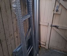 Steel shelving