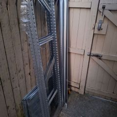 Steel shelving