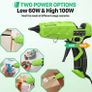 Hot Glue Gun Dual Power - 60/100W Large Size with Power Off Switch High Temp Heavy Duty Melt Glue Gun Rapid Preheating with 30pcs Glue Sticks(11x150mm) for DIY Arts Craft Home Repairs Wood Glass (FREE POSTAGE) Image 6