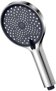 Large Shower Head 130mm Diameter 3 Spray High Pressure Handheld Shower Head Chrome Finish (FREE POSTAGE)