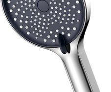 Large Shower Head 130mm Diameter 3 Spray High Pressure Handheld Shower Head Chrome Finish (FREE POSTAGE)