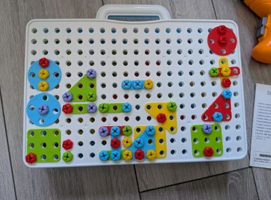 Kids electric drill board