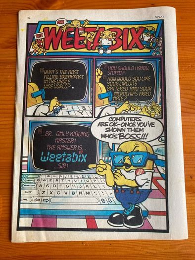 Comic:' SPLAT' no.9/1985