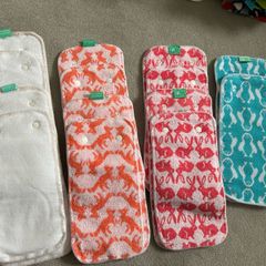 Cloth Nappy - Tots Bots Peenut 7 pads