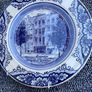 Blue Delft hand painted Amsterdam hanging plate Image 2