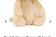 New JELLYCAT Bashful Luxe Orlando Puppy