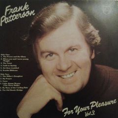 Frank Patterson - Sings For Your Pleasure Vol. 3