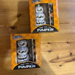 Pumpkin painting kit x2
