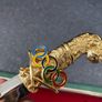 Rare Los Angeles 1984 Ceremonial dagger in sheath - Saudi Arabian Olympic Committee jambiya/dagger letter opener Image 7