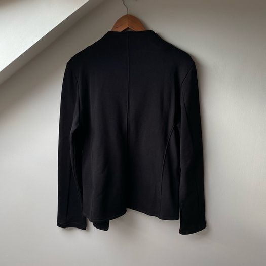 Saint + Sofia Organic Cotton Black Jacket