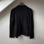 Saint + Sofia Organic Cotton Black Jacket Image 9