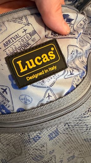 XL Lucas and L Antler suitcases