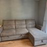 Grey Reversible Corner Sofa Bed with Storage Image 2