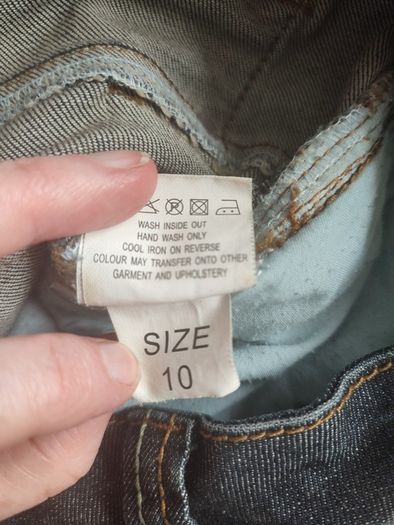 Vintage dark navy low slung jeans