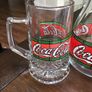 Coca Cola Glass Jug And Two Large And Rare Glasses Image 3