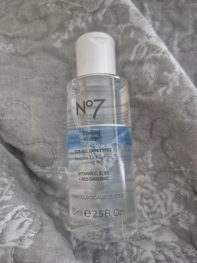 no7 toning water. New