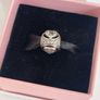 Pandora Sterling Silver Elevated Love Heart Charm Image 2
