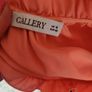 Brand new Gallery orange long sleeve blouse size UK18 EU46 Postage included Image 3
