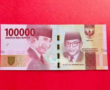 Indonesia. 100000. Rupiah  2016    PICK. 160g    ( Uncirculated )