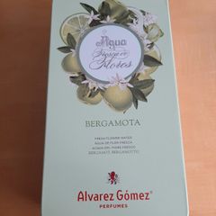 Spanish cologne tin box