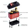 Miuzei 20KG Servo Motors High Torque Digital Servo Metal Waterproof Servo for R/C Car Robot Image 7