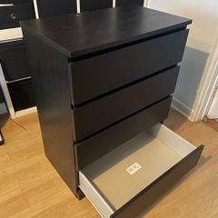 black shelf