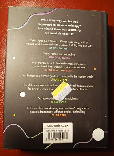 Notes On A Nervous  Planet / Matt Haig / 2018