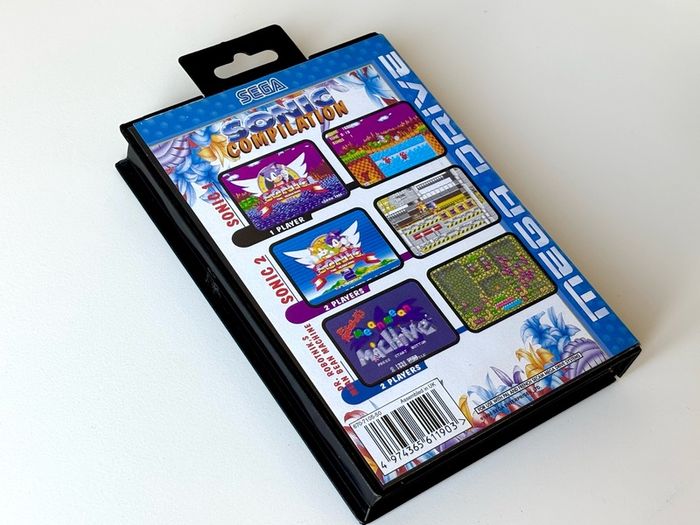 Sonic Compilation for Sega Mega Drive - Boxed and Minty