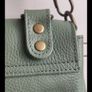Borse in Pelle Sage Green Italian Leather Handbag - Very Good Condition Image 7