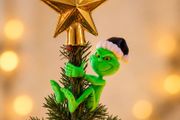 Star Thief Christmas Tree Climber, Funny Tree Decoration 3D