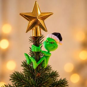 Star Thief Christmas Tree Climber, Funny Tree Decoration 3D