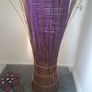 floor lamp+wall decor Image 2