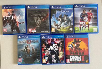 PS4 Games Bundle 7 Games