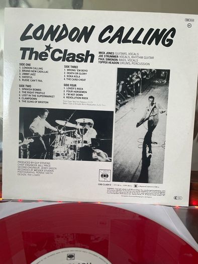The Clash - London Calling (Red Vinyl)