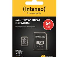 Intenso UHS-I Premium Micro SD SDHC 64GB