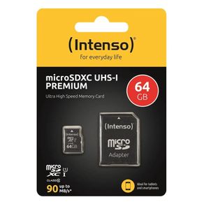 Intenso UHS-I Premium Micro SD SDHC 64GB