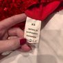 Red Sequin Shorts XS Image 3